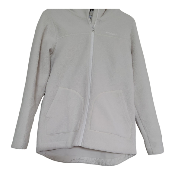 Like New Condition Columbia Cream Sherpa Jacket - Picture 3 of 12